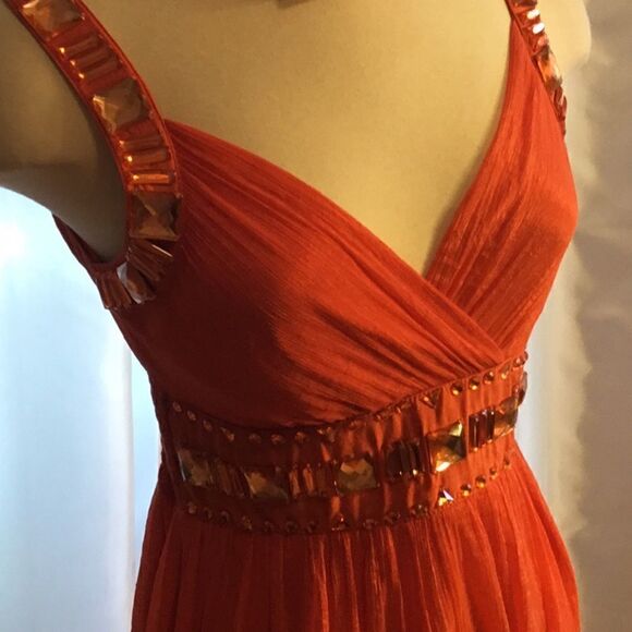 Sleeveless dress by FELINE in size medium in 🍊 - Picture 5 of 8